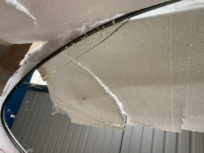 SWO-AP-31741 Grade-BER-DOA Swoon Archer Medium Mirror in Charcoal RRP £239.00