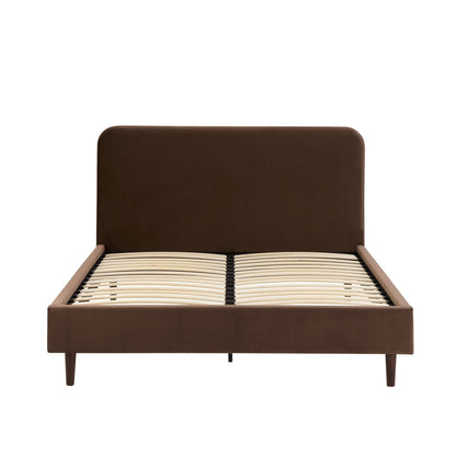 DUS-CC2-03229 Grade-B Dusk Ascot Bed Frame - Cappuccino Single RRP £149.00