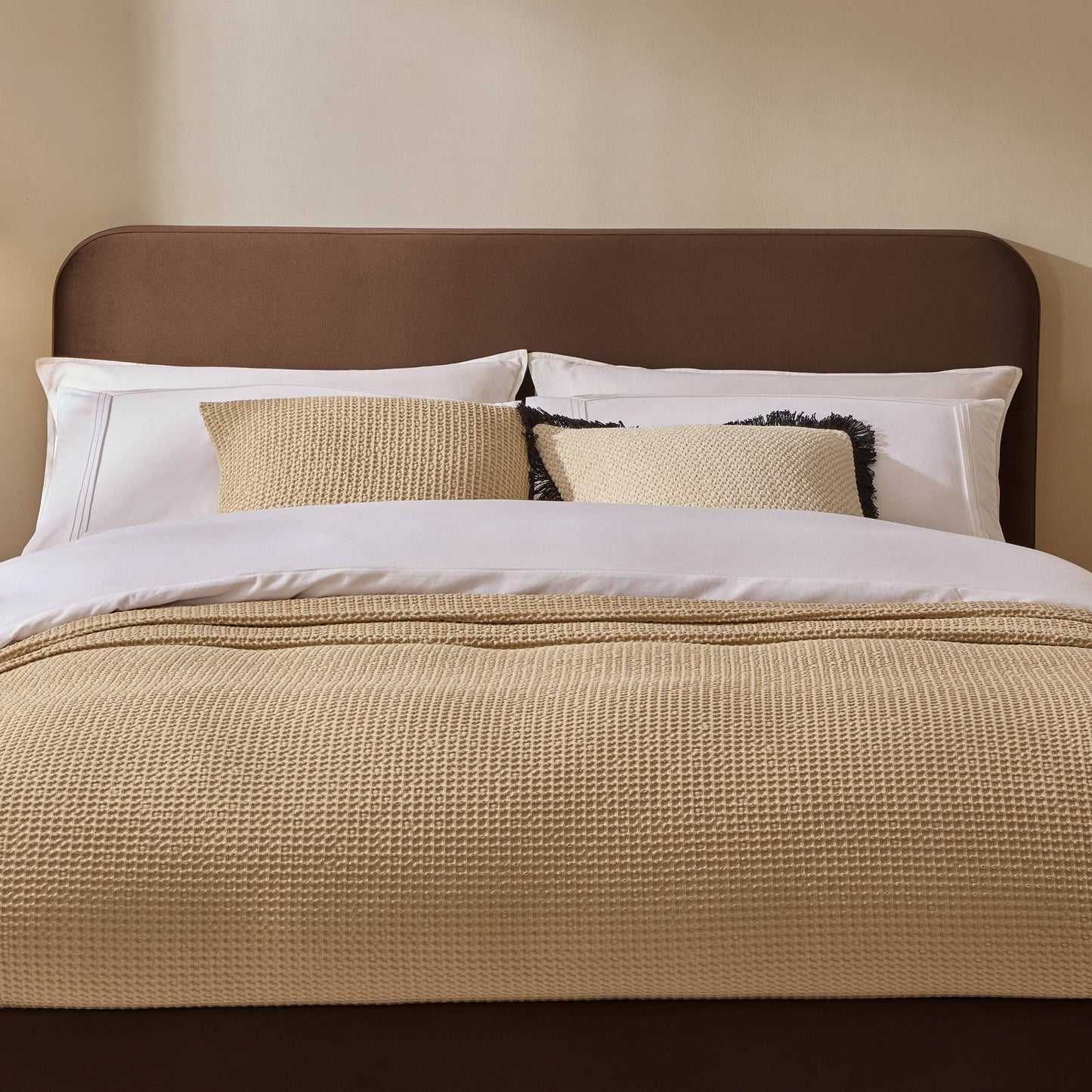 DUS-CC2-03229 Grade-B Dusk Ascot Bed Frame - Cappuccino Single RRP £149.00