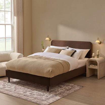 DUS-CC2-03229 Grade-B Dusk Ascot Bed Frame - Cappuccino Single RRP £149.00