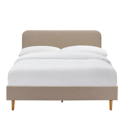 DUS-CC2-05176 Grade-B Dusk Ascot Bed Frame - Stone Grey - Single RRP £199.00
