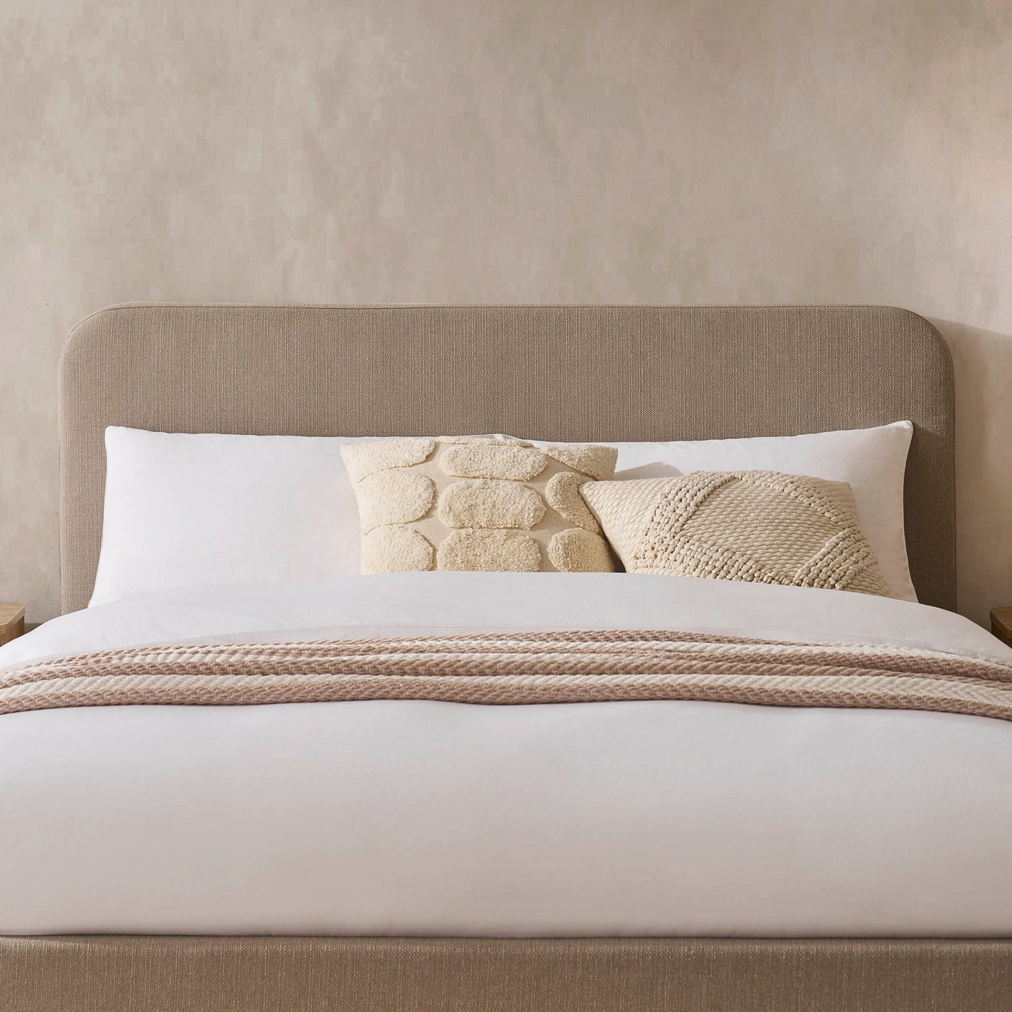 DUS-CC2-04401 Grade-B Dusk Ascot Bed Frame - Stone Grey - Super King RRP £299.00