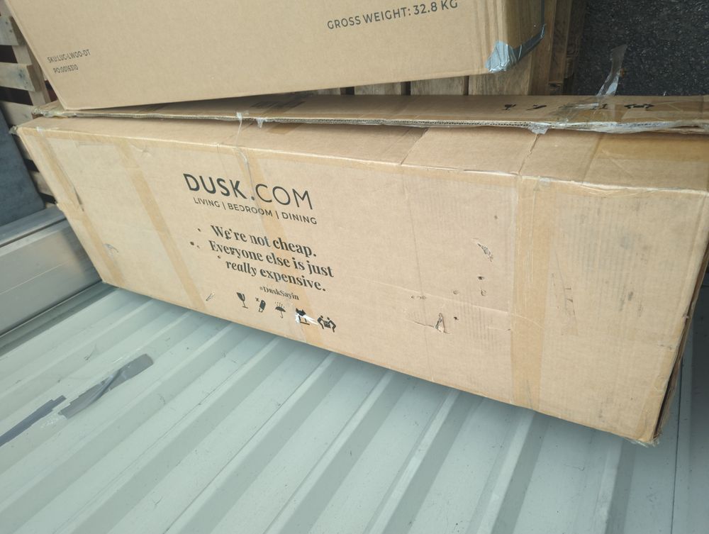 DUS-AUC-03695 Grade-C0 Dusk Nell Coffee Table - Light Wood RRP £99.00