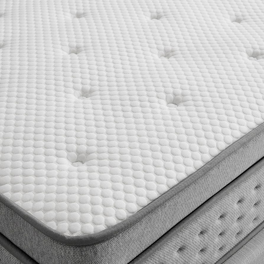 DUS-CC2-01407 Grade-C1 Dusk Memory Foam 4000 Pocket Spring Hybrid Mattress Super King Size RRP £649