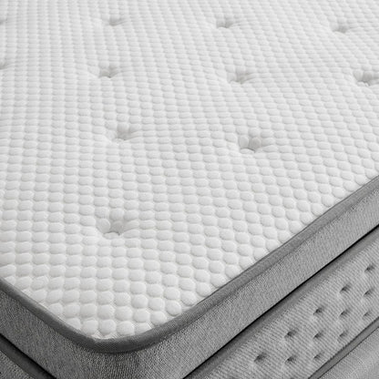 DUS-CC2-01407 Grade-C1 Dusk Memory Foam 4000 Pocket Spring Hybrid Mattress Super King Size RRP £649