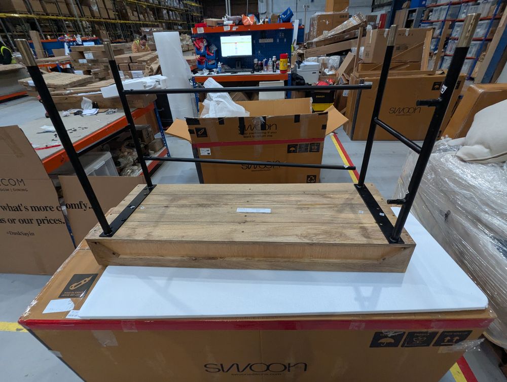 Lot of 6 x Swoon furniture items grade-BER Spares or repair RRP £3234.00