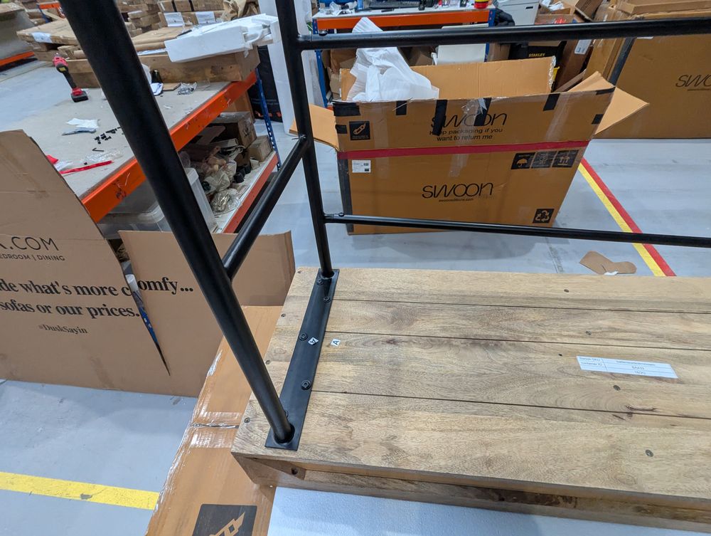 Lot of 6 x Swoon furniture items grade-BER Spares or repair RRP £3234.00