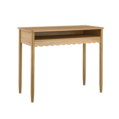 DUS-CC2-04752 Grade-B Dusk Betty Dressing Table - Light Wood RRP £129.00