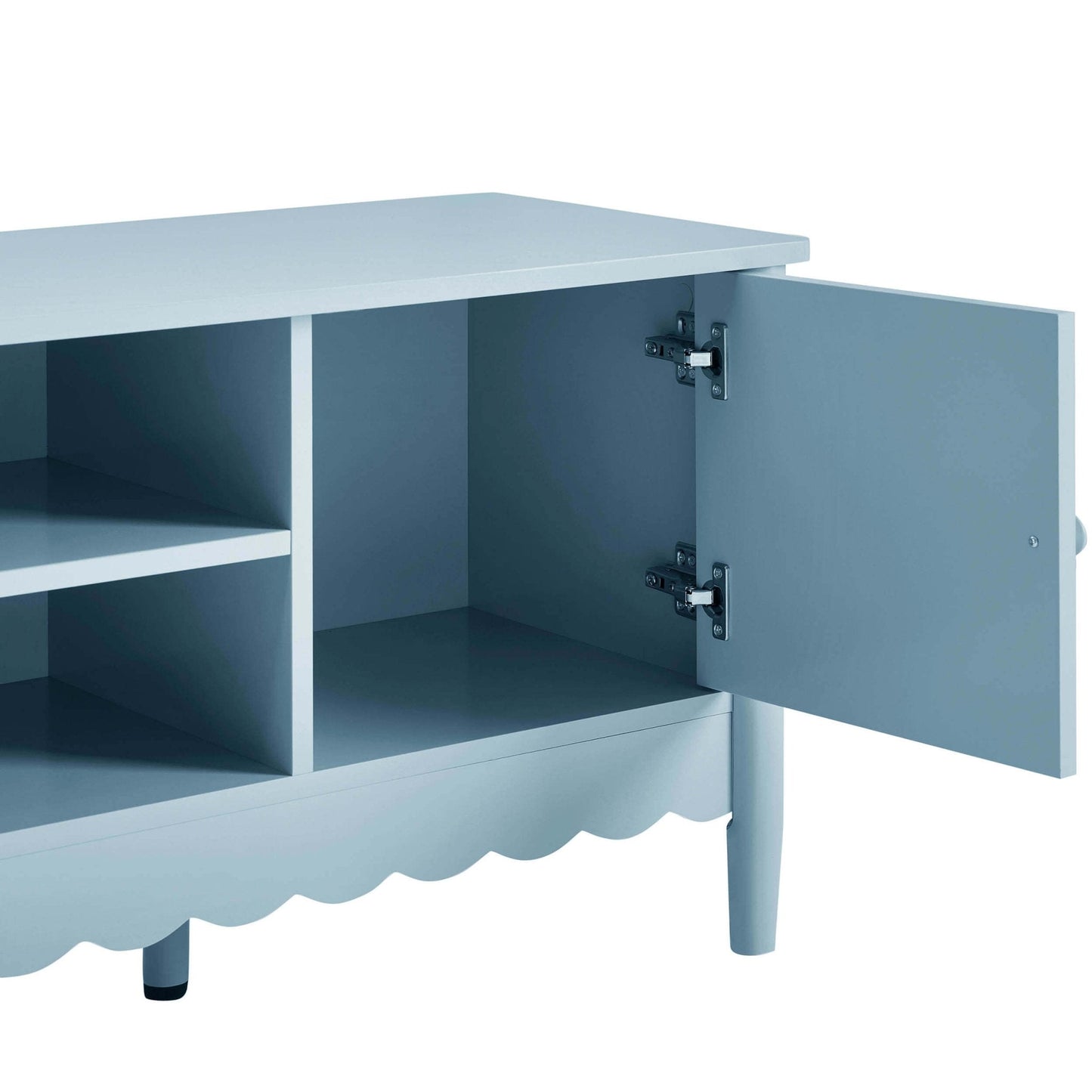 DUS-CC2-03942 Grade-B Dusk Betty Tv Unit for TVs up to 60" - Sky Blue RRP £111.00