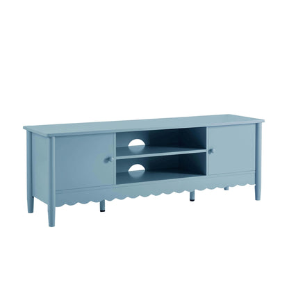 DUS-CC2-03942 Grade-B Dusk Betty Tv Unit for TVs up to 60" - Sky Blue RRP £111.00