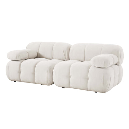 DUS-GOL-08952 Grade-C3 Dusk Bondi 2 Seater Sofa - Ivory RRP £645