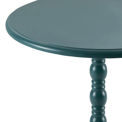 DUS-CC2-03053 Grade-B Dusk Bonnie Bobbin Side Table - Teal RRP £39.00