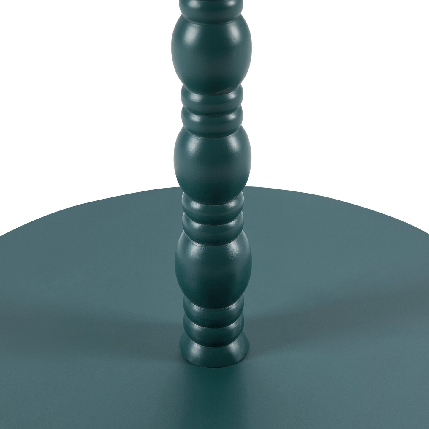 DUS-CC2-03053 Grade-B Dusk Bonnie Bobbin Side Table - Teal RRP £39.00
