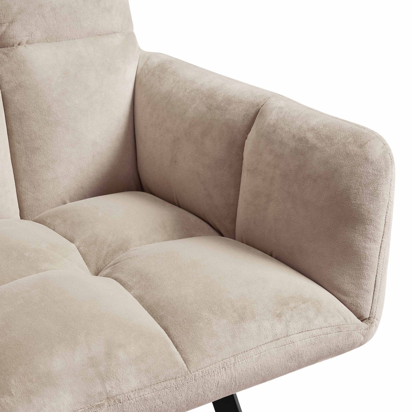 DUS-GOL-02266 Grade-B Dusk Brooke Dining Chair - Beige RRP £129