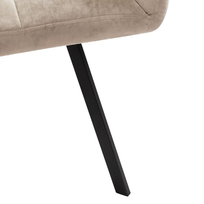 DUS-GOL-02266 Grade-B Dusk Brooke Dining Chair - Beige RRP £129