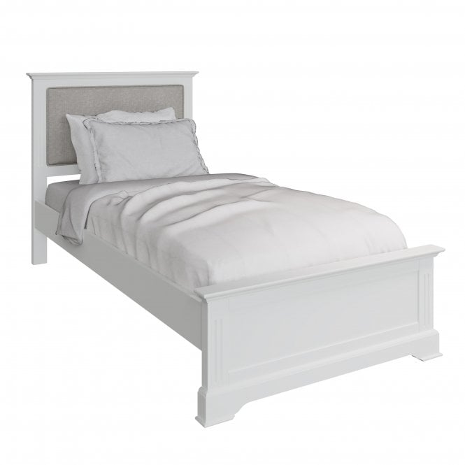 BFW-NEW-00298 NEW Big Furniture Warehouse Brooklea 3ft Single Bed in White RRP £290