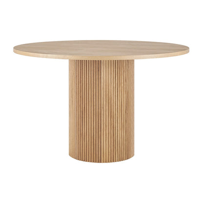 CCG-STO-00537 Grade-C1 Dusk Hattie Panel 4-6 Seater Dining Table - Natural RRP £329.00
