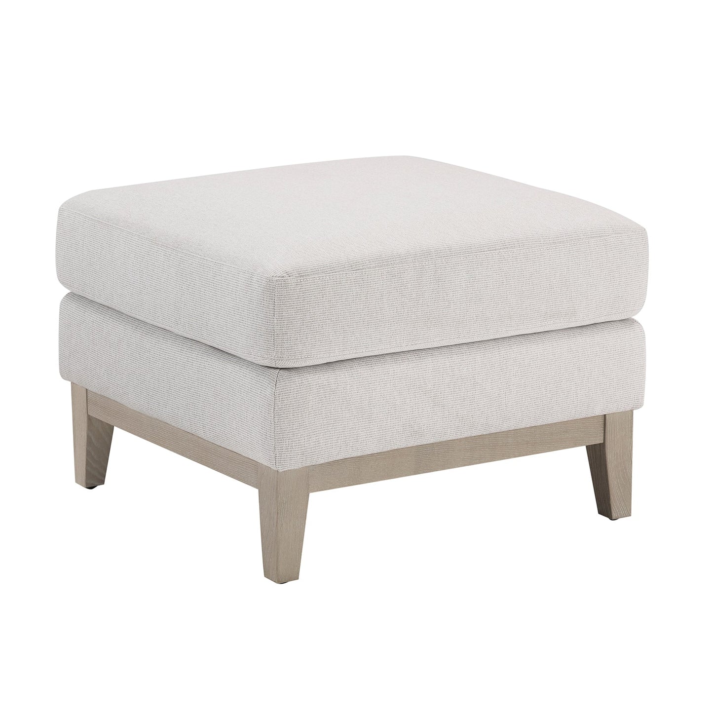 DUS-GOL-03190 Grade-B Dusk Chesterfield Pouffe - Natural Stripe RRP £199