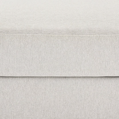 DUS-GOL-03190 Grade-B Dusk Chesterfield Pouffe - Natural Stripe RRP £199