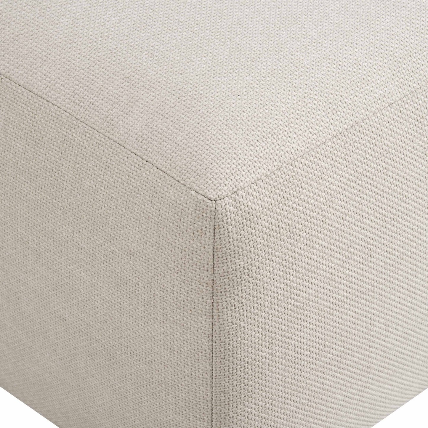 DUS-GOL-02202 Grade-B Dusk Chicago Pouffe - Beige RRP £199