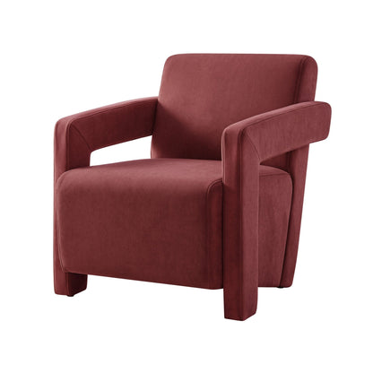 DUS-GOL-04862 Grade-B Dusk Ciara Accent Chair - Rust RRP £161