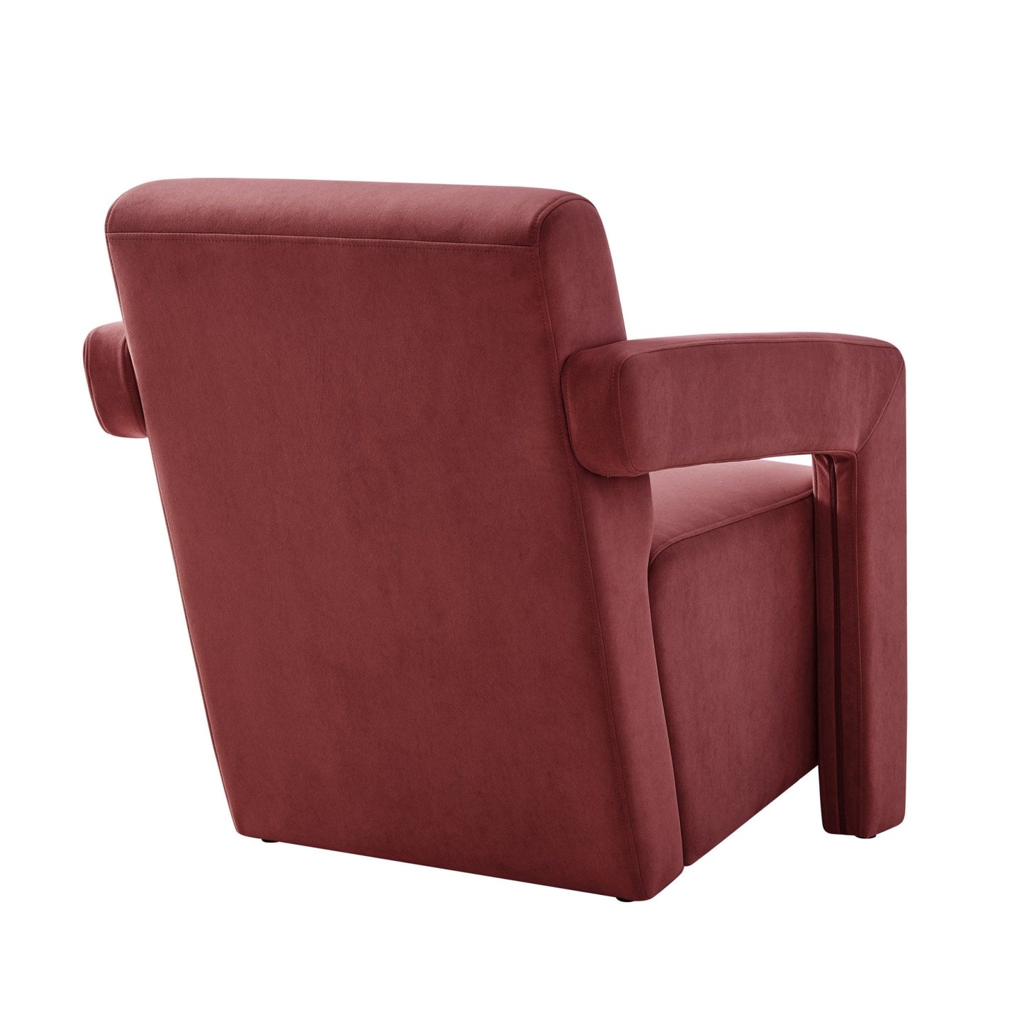 DUS-GOL-07184 Grade-B Dusk Ciara Accent Chair - Rust RRP £161