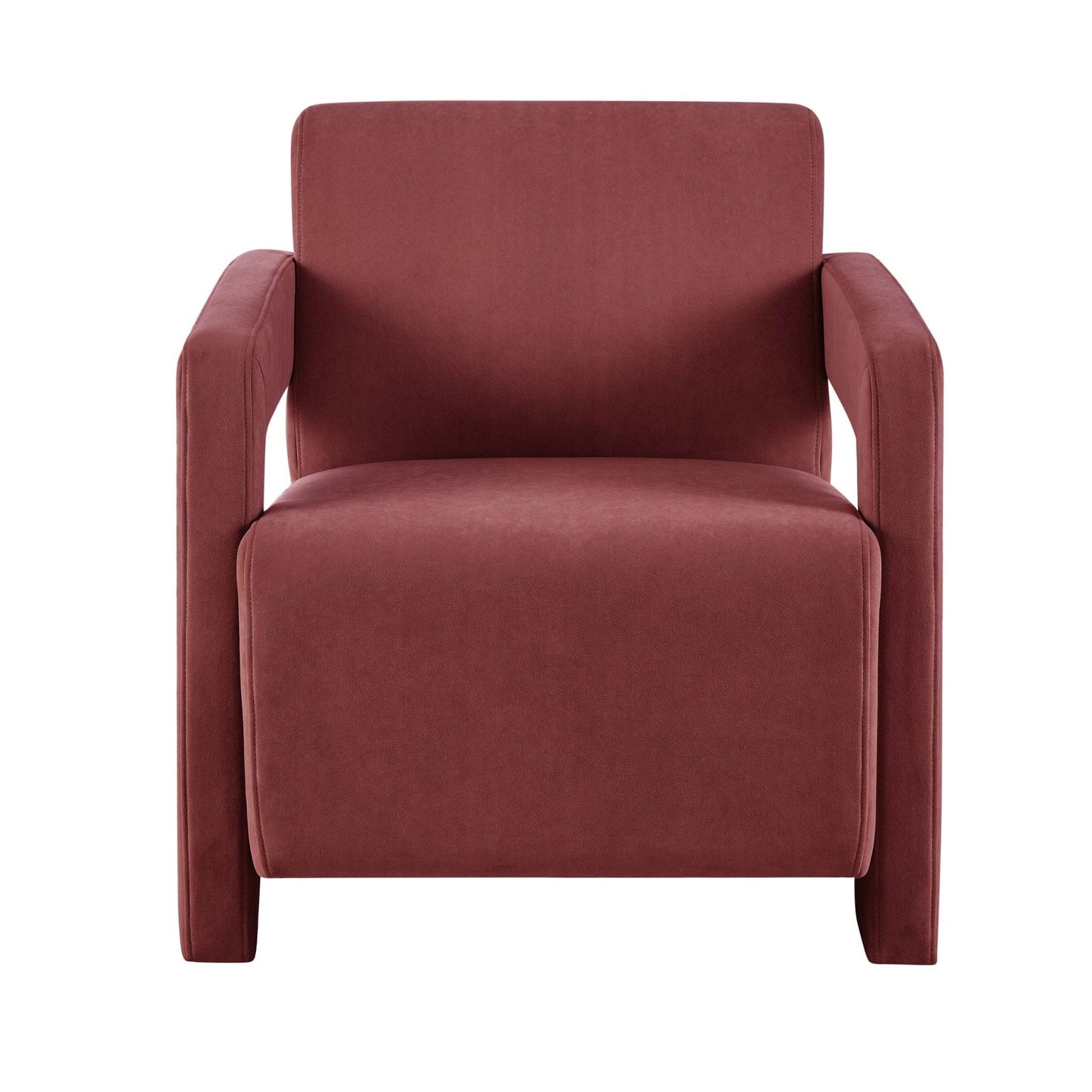 DUS-GOL-07184 Grade-B Dusk Ciara Accent Chair - Rust RRP £161