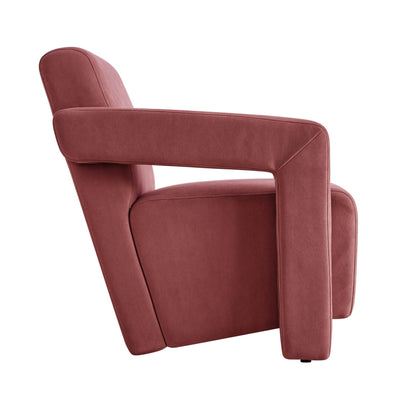 DUS-GOL-07184 Grade-B Dusk Ciara Accent Chair - Rust RRP £161