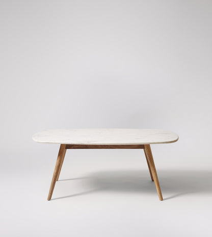 CCG-STO-00560 Grade-DOA Swoon Kasper Coffee Table in Marble & Mango RRP £379.00