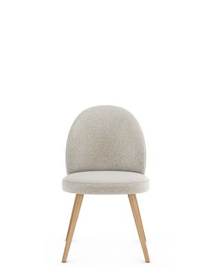 CCY-STO-00346 Grade-C1 Marks & Spencer Nord Set of 2 Dining Chairs in Grey TO RRP £229.00