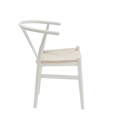 DUS-CC2-01589 Grade-B Dusk Jade Set Of 2 Dining Chairs - Light Beige/Natural RRP £319