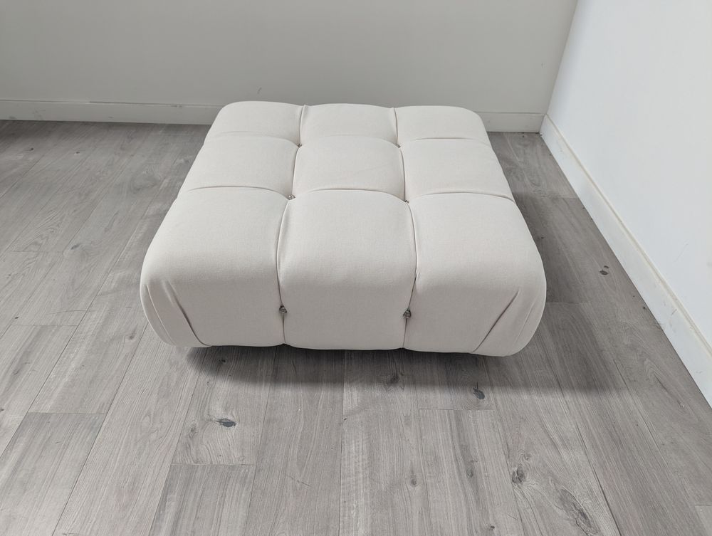 CCG-TRA-00034 Grade-C0 Large Ottoman - Cream RRP £300.00