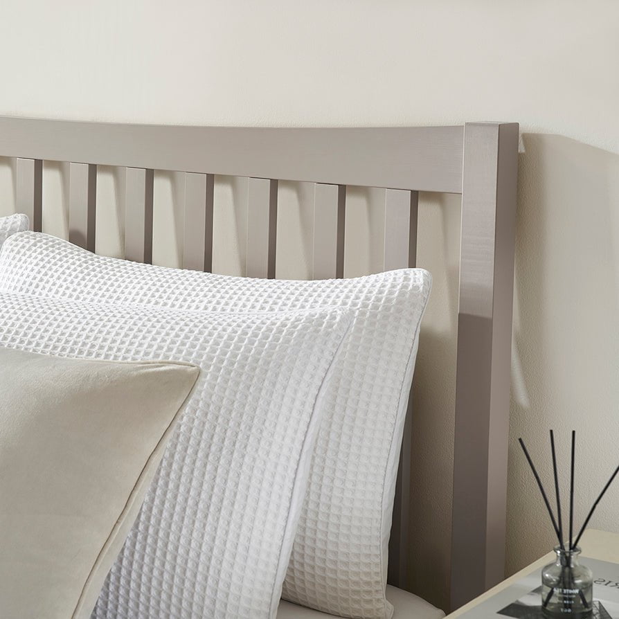 DUS-GOL-03300 Grade-B Dusk Dartmouth Bed Frame - Taupe RRP £149