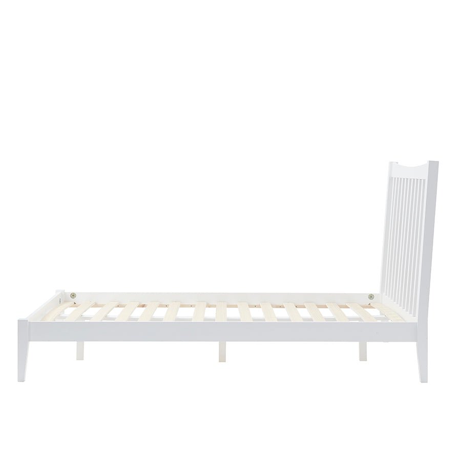 DUS-CC2-02278 Grade-B Dusk Dartmouth Single Bed Frame - White RRP £149.00