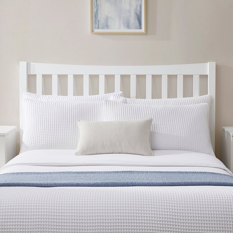 DUS-CC2-02278 Grade-B Dusk Dartmouth Single Bed Frame - White RRP £149.00