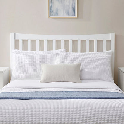 DUS-CC2-02278 Grade-B Dusk Dartmouth Single Bed Frame - White RRP £149.00