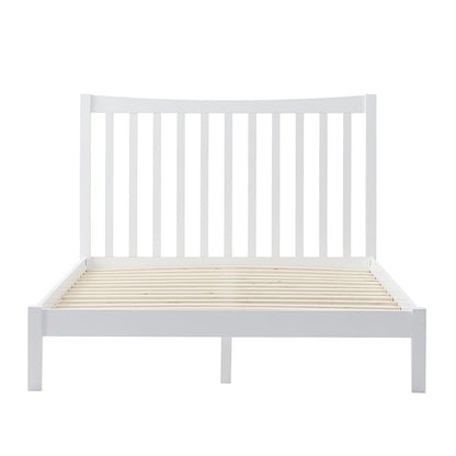 DUS-CC2-02278 Grade-B Dusk Dartmouth Single Bed Frame - White RRP £149.00