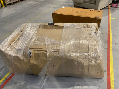 SWO-AP-36586 Grade-BER Denver Right Hand Corner Sofa in Plain Ebony Dark Feet RRP £4039