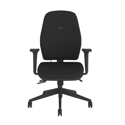 POS-CC2-00020 Grade-B Posturite Positiv U600 Tall Back Ergonomic Desk Chair Independent Mech - Black RRP £702.26
