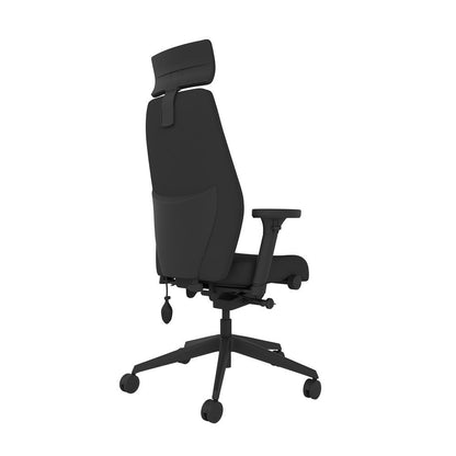 Grade-B Posturite Positiv Plus Black Ergonomic High Back Office Chair RRP £1468