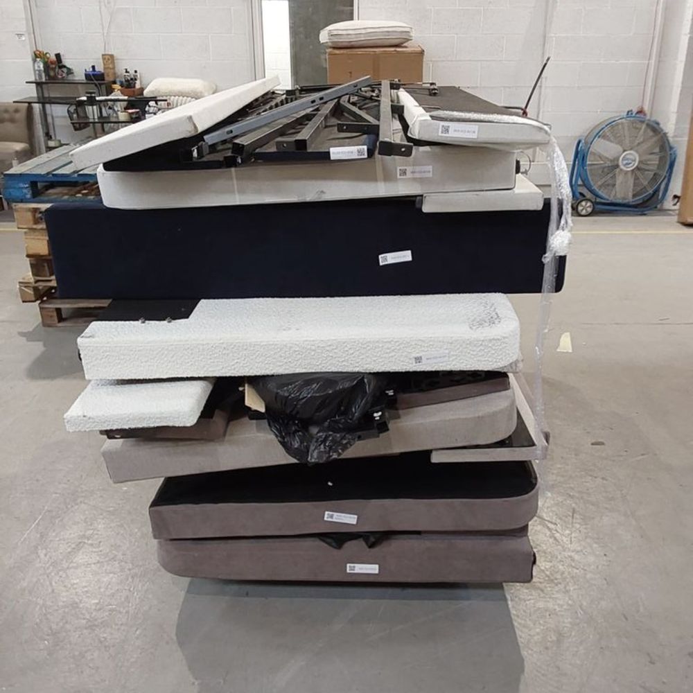 Lot of 7 x Dusk Bed items grade-DOA Spares or repair RRP £2333.00