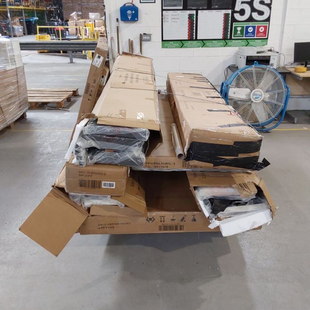 Lot of 8 x Dusk Boxed Bed items grade-DOA Spares or repair RRP £2598.00