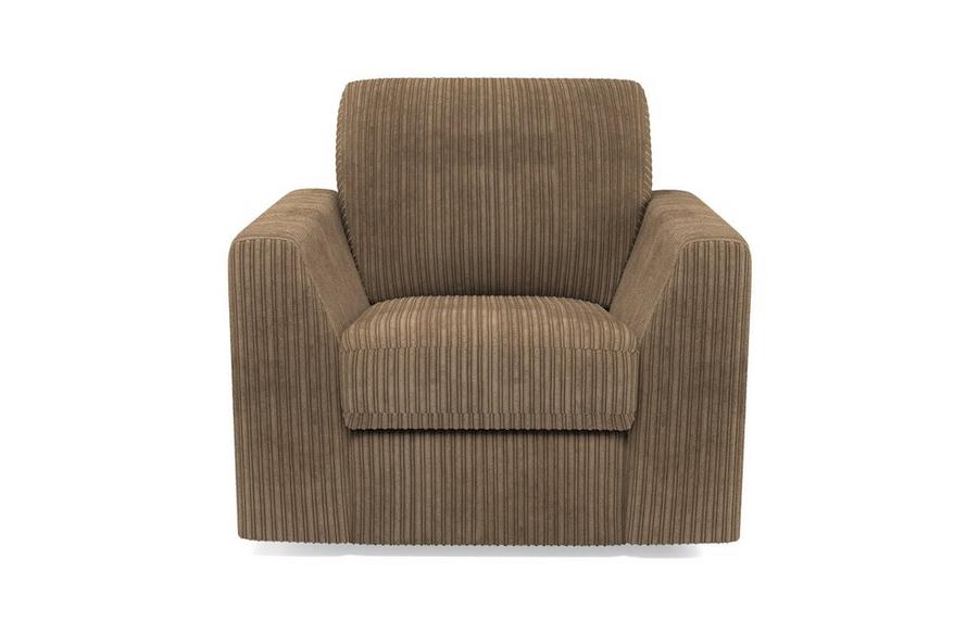 DFS-UPH-03540 Grade-C1 DFS A pair of Heydon Armchairs in Marley Mocha RRP £938