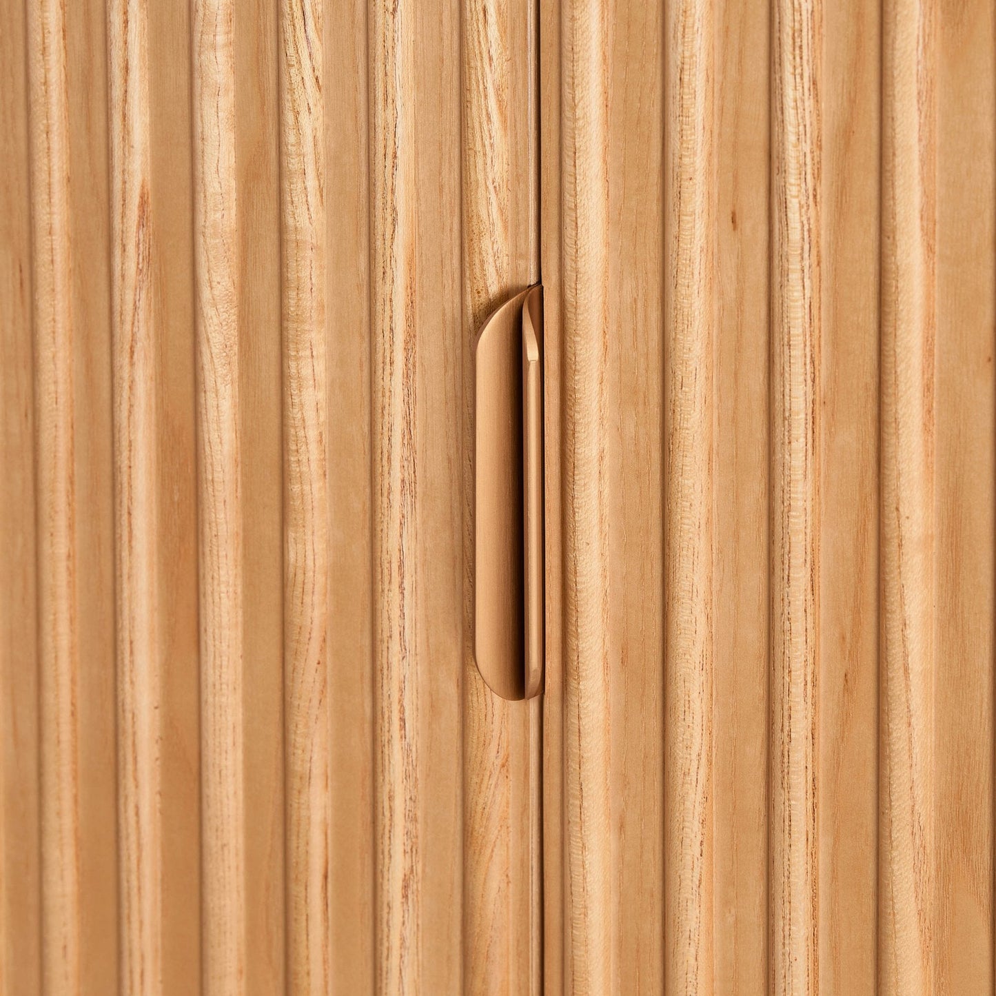 DUS-CC2-03063 Grade-BER Dusk Elena Ash 2 Door Wardrobe with Drawers - Light Wood RRP £389.00