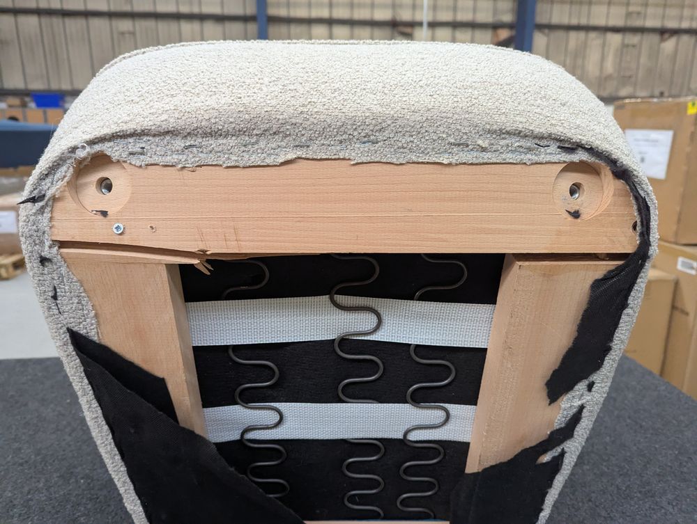 Lot of 2 x Swoon upholstery items grade-BER Spares or repair RRP £3518.00