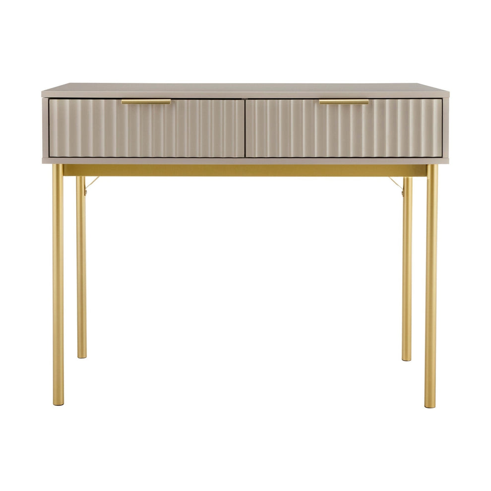 DUS-CC2-04618 Grade-BER Dusk Evie Dressing Table Console - Taupe RRP £149.00