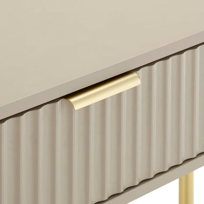 DUS-CC2-04618 Grade-BER Dusk Evie Dressing Table Console - Taupe RRP £149.00
