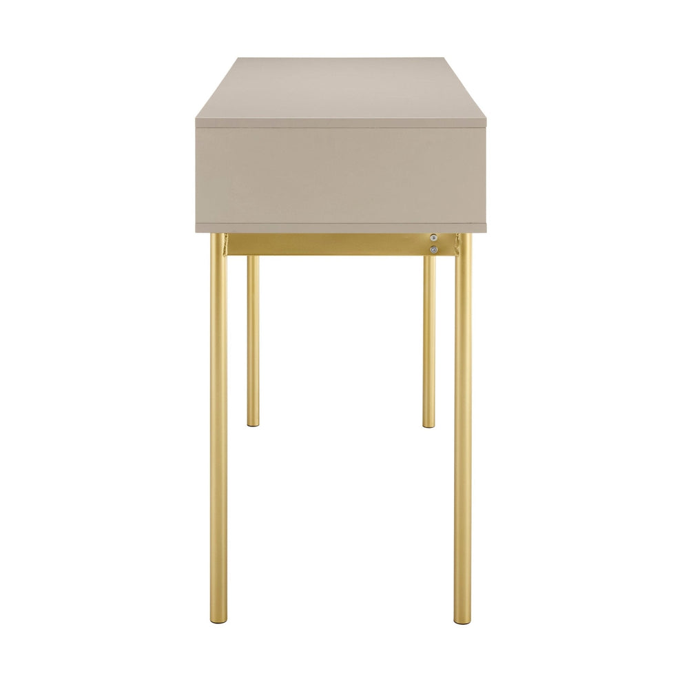 DUS-CC2-04618 Grade-BER Dusk Evie Dressing Table Console - Taupe RRP £149.00