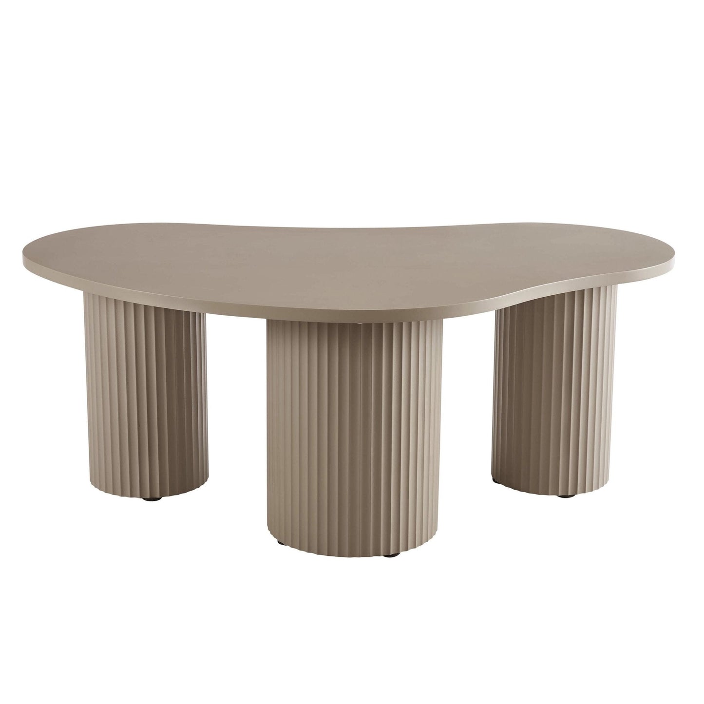 DUS-GOL-07049 Grade-B Dusk Evie Irregular Coffee Table - Taupe RRP £169