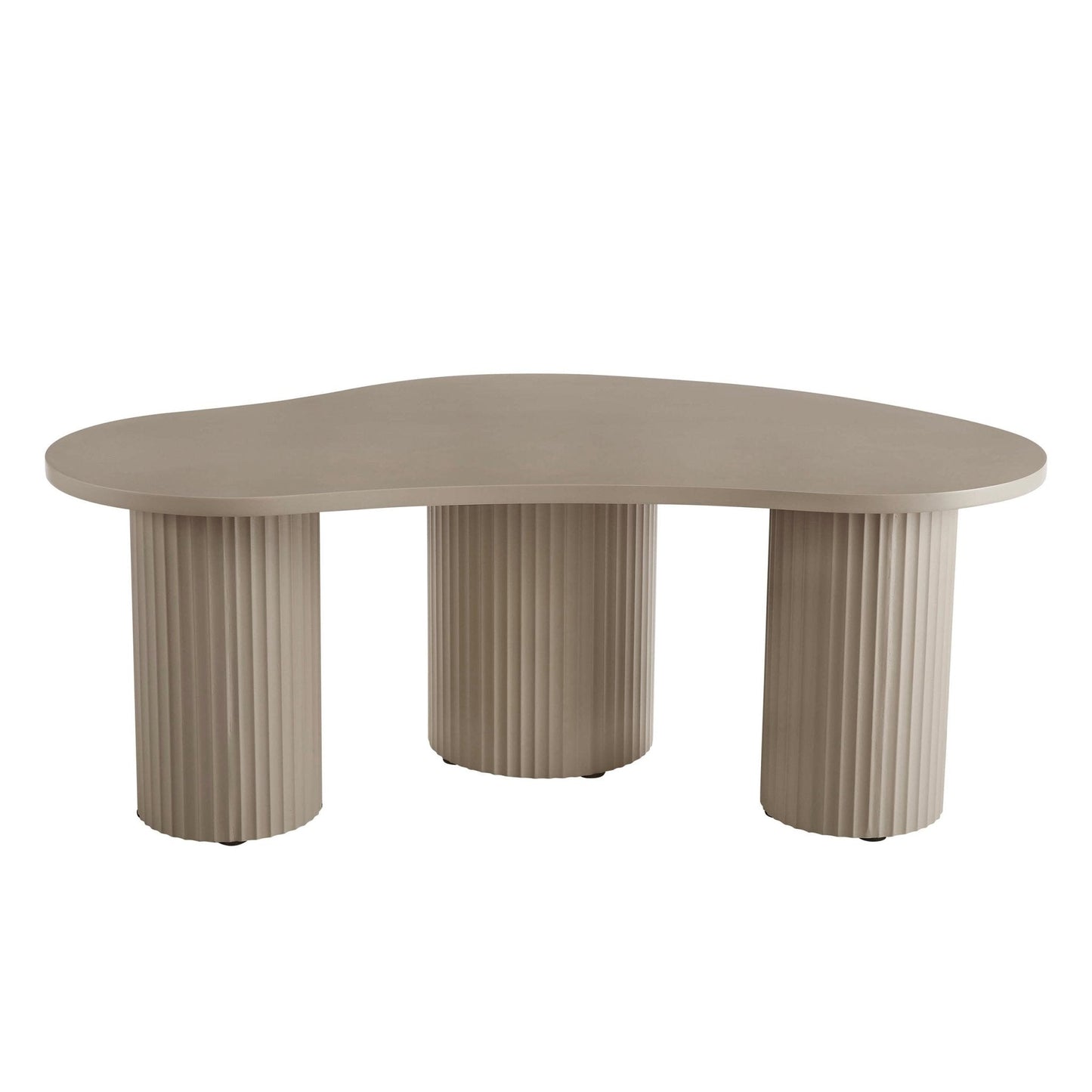 DUS-GOL-07123 Grade-B Dusk Evie Irregular Coffee Table - Taupe RRP £169